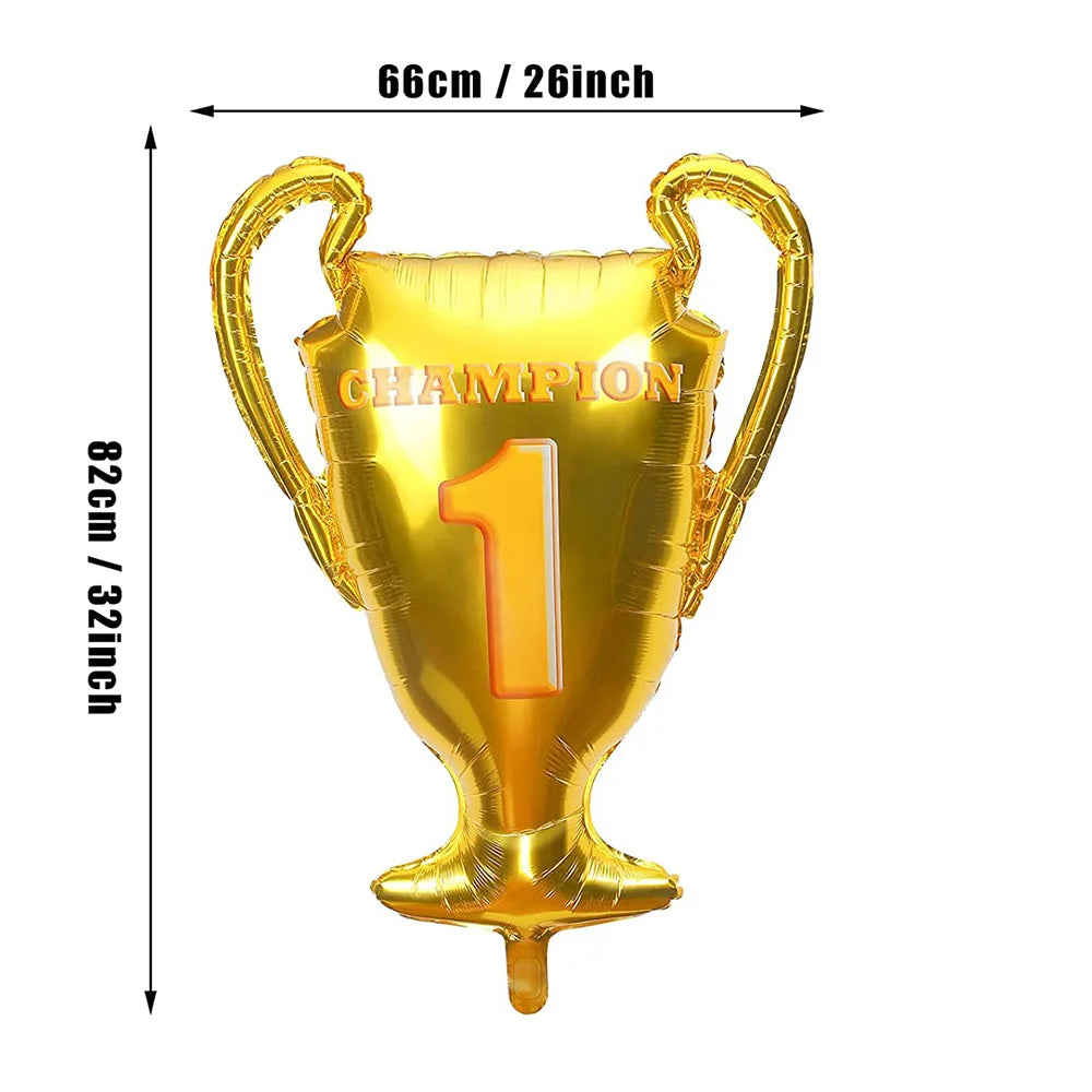 Standing Soccer Foil Balloon Football Theme Birthday Party Baby Shower Decor Football Club Decor Supplies Boys Gifts