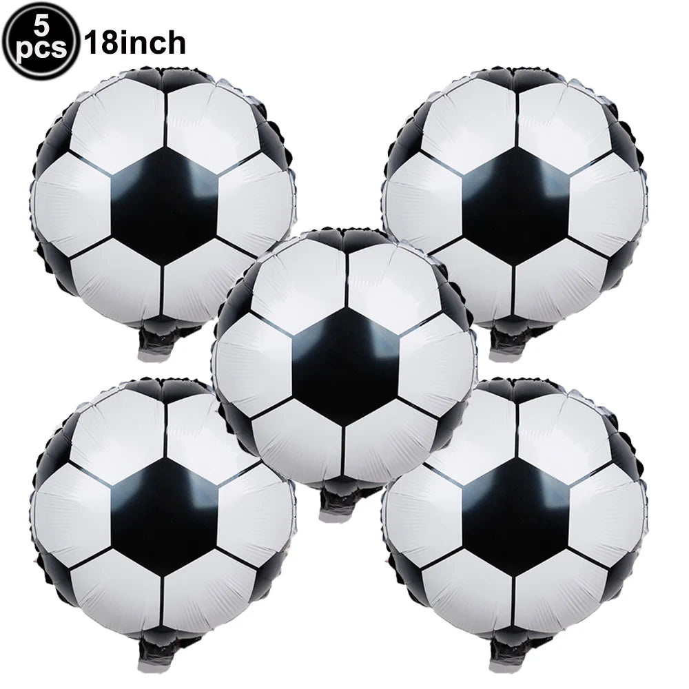 Standing Soccer Foil Balloon Football Theme Birthday Party Baby Shower Decor Football Club Decor Supplies Boys Gifts