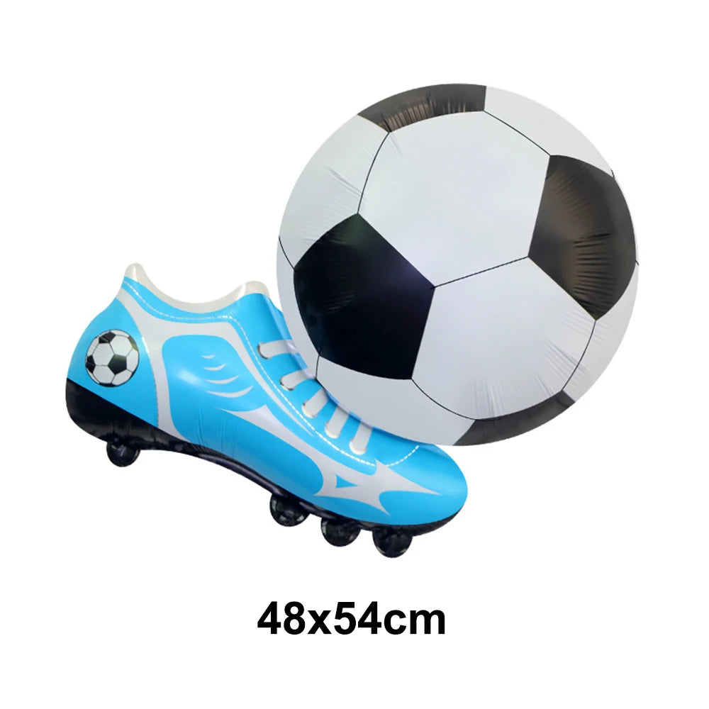 Standing Soccer Foil Balloon Football Theme Birthday Party Baby Shower Decor Football Club Decor Supplies Boys Gifts