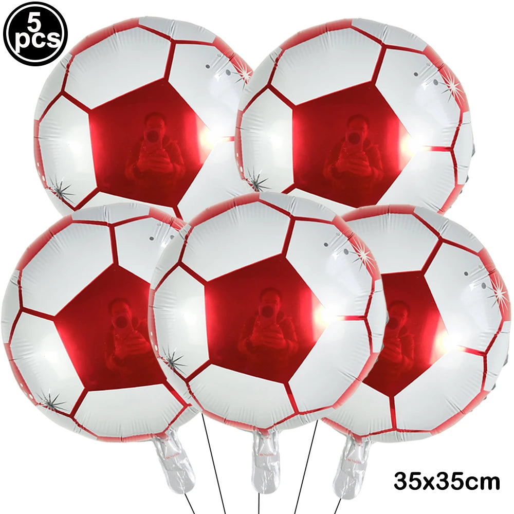 Standing Soccer Foil Balloon Football Theme Birthday Party Baby Shower Decor Football Club Decor Supplies Boys Gifts