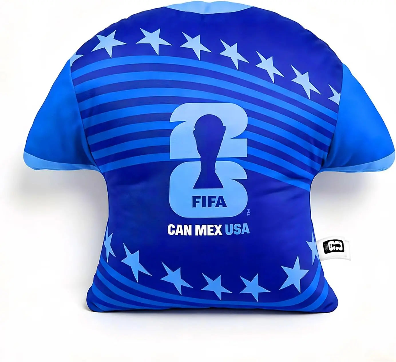 Official  WORLD CUP 2026 Football Jersey-Shaped Throw Pillow, Soccer Soft Square Pillow for Room Bedroom Traveling,  Cus