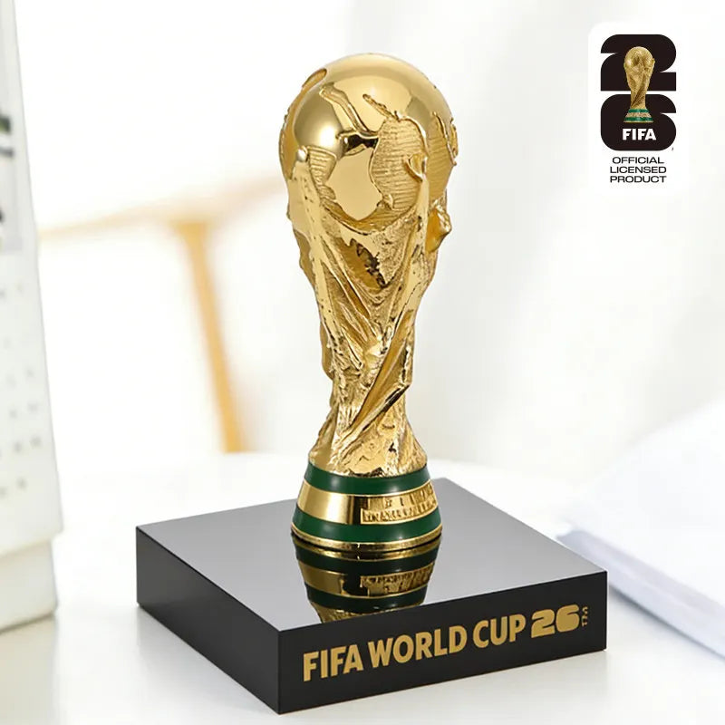 2026 World Cup Hercules Cup Replica Ornament, Football Fan Souvenir, 3D Trophy Collectible Merchandise 4.5Cm