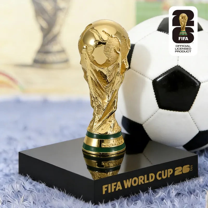 2026 World Cup Hercules Cup Replica Ornament, Football Fan Souvenir, 3D Trophy Collectible Merchandise 4.5Cm