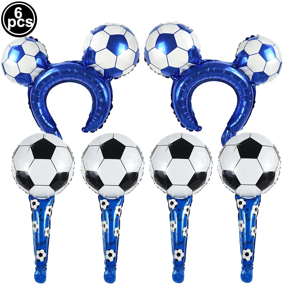 Standing Soccer Foil Balloon Football Theme Birthday Party Baby Shower Decor Football Club Decor Supplies Boys Gifts