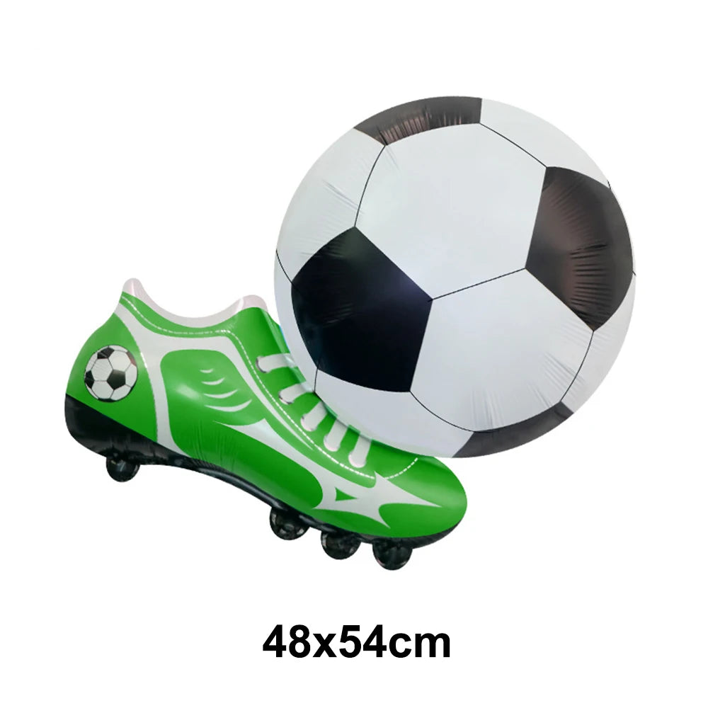 Standing Soccer Foil Balloon Football Theme Birthday Party Baby Shower Decor Football Club Decor Supplies Boys Gifts