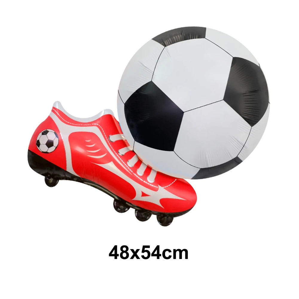 Standing Soccer Foil Balloon Football Theme Birthday Party Baby Shower Decor Football Club Decor Supplies Boys Gifts