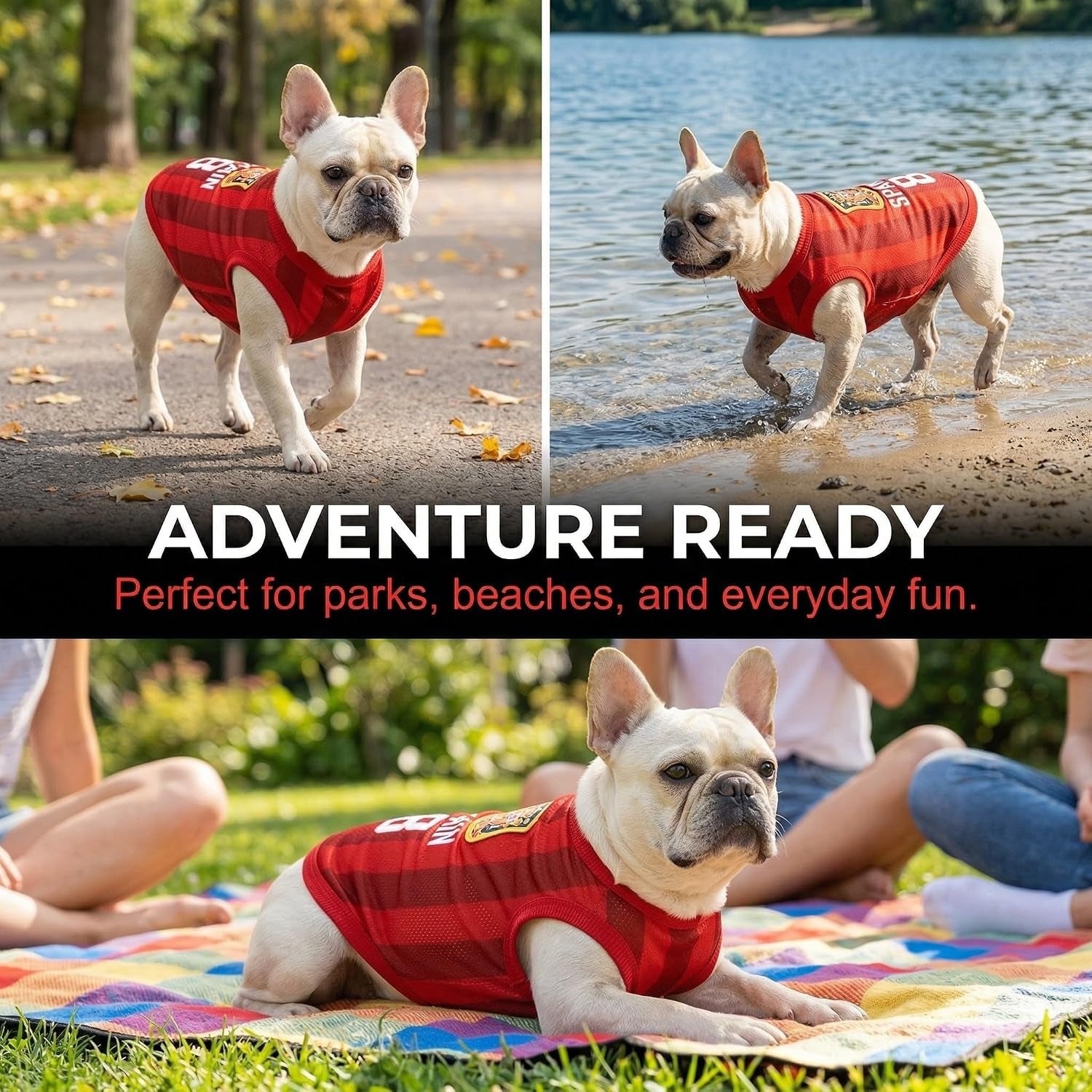 Camiseta Para Perro De España, Chaleco De La Selección Española Para Mascotas Pequeñas, Ropa Deportiva De Poliéster Transpirable, Rojo, Talla 8