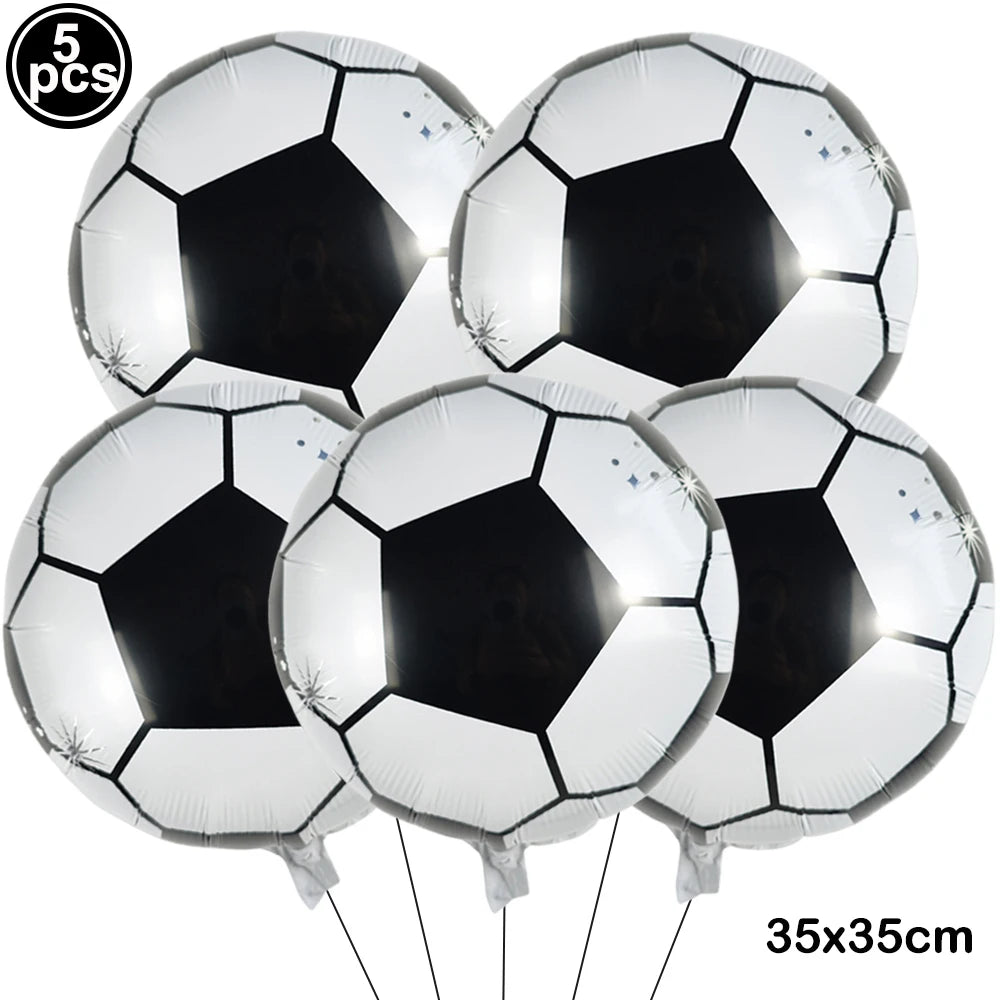 Standing Soccer Foil Balloon Football Theme Birthday Party Baby Shower Decor Football Club Decor Supplies Boys Gifts
