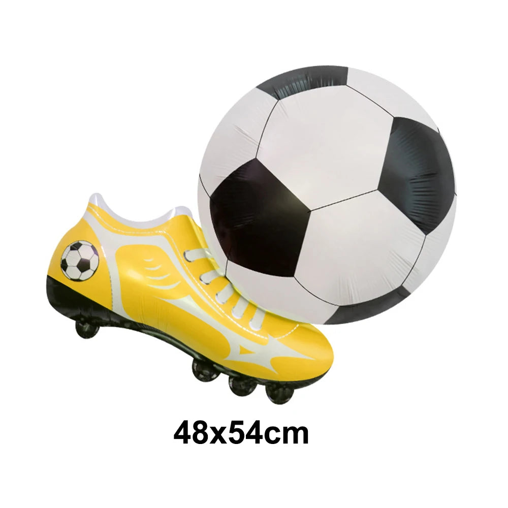 Standing Soccer Foil Balloon Football Theme Birthday Party Baby Shower Decor Football Club Decor Supplies Boys Gifts