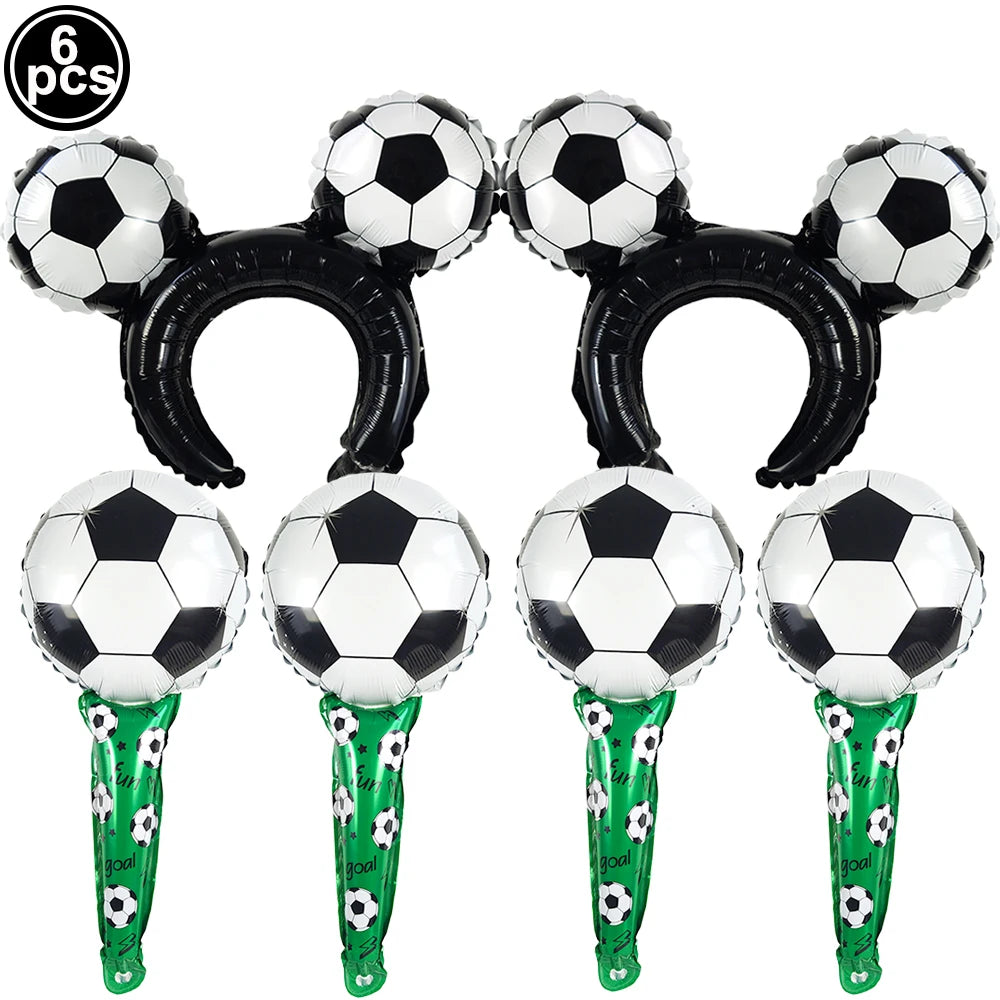 Standing Soccer Foil Balloon Football Theme Birthday Party Baby Shower Decor Football Club Decor Supplies Boys Gifts