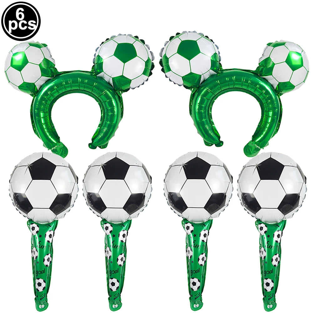 Standing Soccer Foil Balloon Football Theme Birthday Party Baby Shower Decor Football Club Decor Supplies Boys Gifts