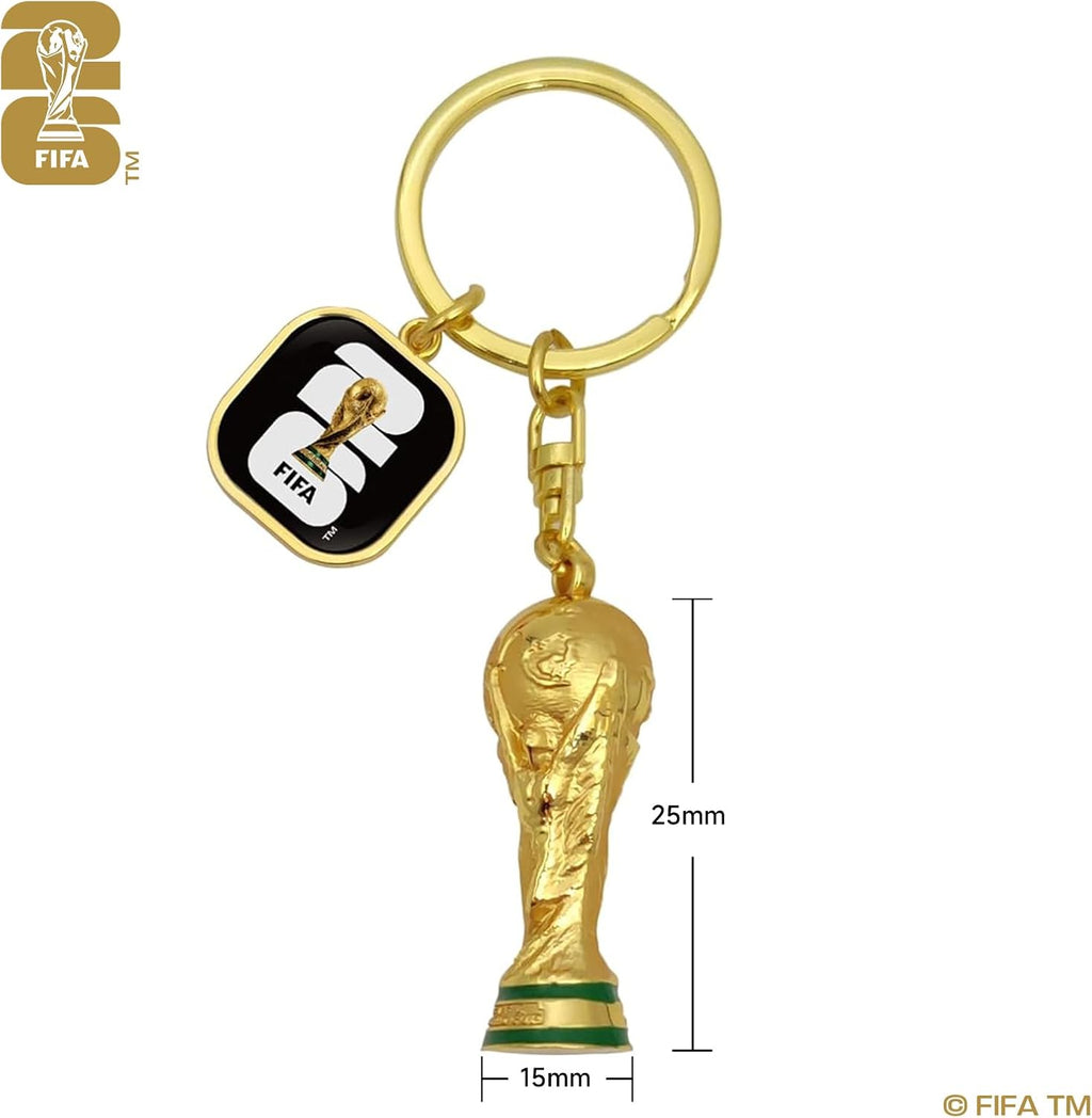 FIFA World Cup 2026 Official Gift, Llavero Oficial FIFA Copa Del Mundo 2026 – Edición De Coleccionista – Ideal Para Llaves, Bolsas De Deporte Y Mochilas