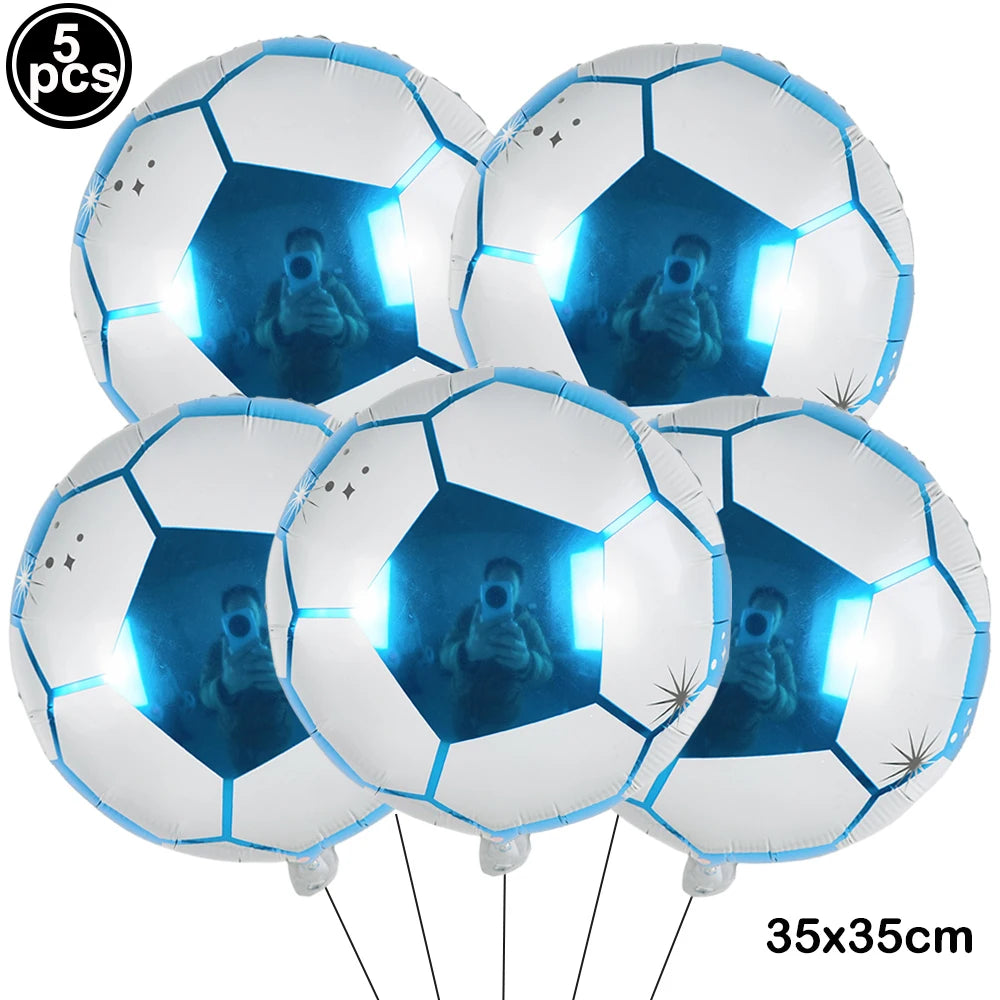 Standing Soccer Foil Balloon Football Theme Birthday Party Baby Shower Decor Football Club Decor Supplies Boys Gifts