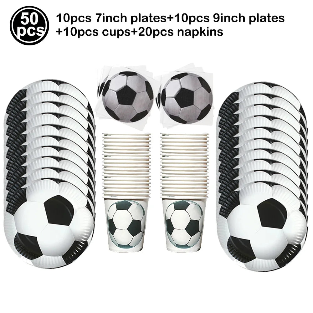 Standing Soccer Foil Balloon Football Theme Birthday Party Baby Shower Decor Football Club Decor Supplies Boys Gifts